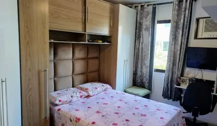 Apartamento com 2 dormitórios sendo 1 suíte , no Life Resort na Estrada da Cachamorra.