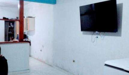 Casa com 1 quarto à venda na Rua Joaquim Aurélio Nabuco de Araújo, Jardim Tarumãs, Caraguatatuba, 150 m2 por R$ 200.000