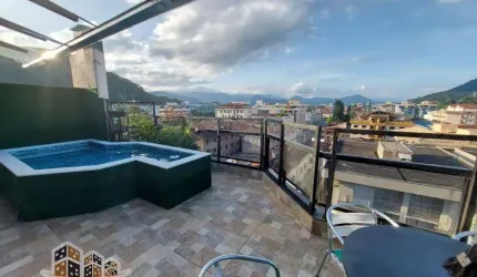 Cobertura com 4 quartos à venda na Praia Grande, Ubatuba , 162 m2 por R$ 1.500.000