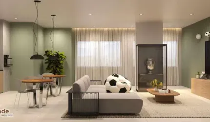 Apartamento com 2 quartos à venda na Praia Aruan, Caraguatatuba  por R$ 457.000
