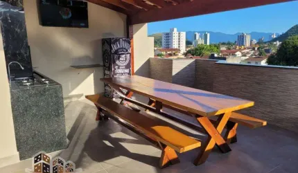 Cobertura com 4 quartos à venda no Martim de Sá, Caraguatatuba  por R$ 750.000