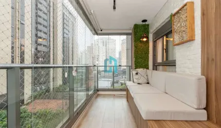 Apartamento com 2 quartos para alugar na Avenida Rouxinol, 1017, Indianópolis, São Paulo por R$ 10.000