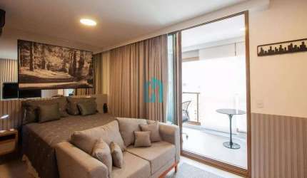Apartamento com 1 quarto para alugar na Rua Afonso Braz, 805, Vila Nova Conceição, São Paulo por R$ 5.062