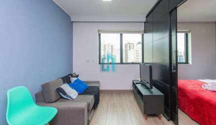 Apartamento com 1 quarto à venda na Avenida Ibirapuera, 2534, Indianópolis, São Paulo por R$ 600.000
