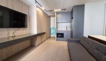 Apartamento com 1 quarto para alugar na Avenida Chibarás, 75, Moema, São Paulo por R$ 3.500