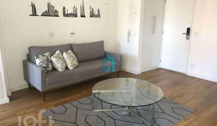 Apartamento com 1 quarto à venda na Rua Doutor Paschoal Imperatriz, 105, Brooklin, São Paulo por R$ 825.000