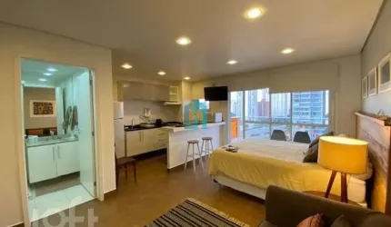 Apartamento com 1 quarto à venda na Avenida Santo Amaro, 1411, Vila Nova Conceição, São Paulo por R$ 542.000