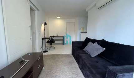 Apartamento com 1 quarto à venda na Rua Juquis, 391, Indianópolis, São Paulo por R$ 780.000