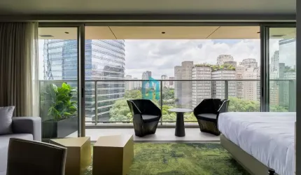 Apartamento com 1 quarto para alugar na Rua Funchal, 65, Vila Olímpia, São Paulo por R$ 25.000
