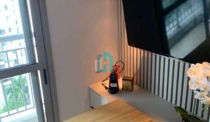 Apartamento com 1 quarto à venda na Alameda Jauaperi, 299, Moema, São Paulo por R$ 480.000