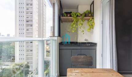 Apartamento com 1 quarto à venda na Avenida Ibirapuera, 1891, Indianópolis, São Paulo por R$ 555.000
