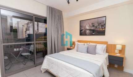 Apartamento com 1 quarto à venda na Rua Bento Freitas, 420, República, São Paulo por R$ 375.000