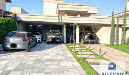 Casa localizada no Condomínio Damha I com 4 dormitórios e 3 vagas de garagem / Próximo ao Mc Donalds da represa !!