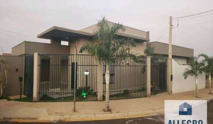 Casa com 3 dormitórios à venda, 118 m² por R$ 520.000 - Mais Parque - Mirassol/São Paulo