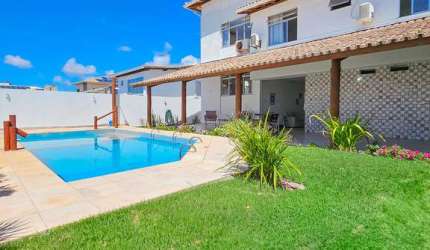 ECO VILAS - VENDA - CASA DE 4 SUÍTES EM CONDOMÍNIO FECHADO - VILAS DO ATLÂNTICO.