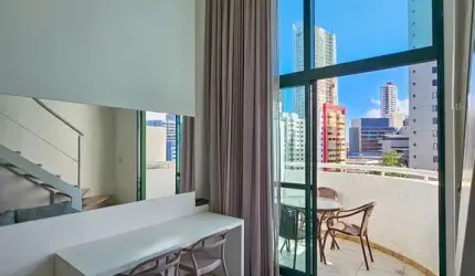 AQUARIUS RESIDENCE SERVICE-MERCURE - VENDA - LOFT COM 47M² NO AQUARIUS.