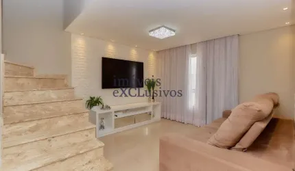 Casa em condomínio fechado com 3 quartos à venda na Rua Max Schubert, 131, Alto Boqueirão, Curitiba por R$ 1.290.000