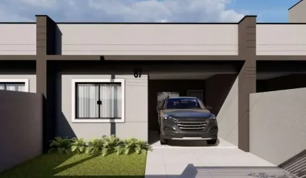 CASA A VENDA NO BAIRRO TINDIQUERA - ARAUCARIA/PR