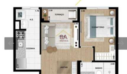 Excelente apartamento à venda, no melhor da Vl. Guilhermina!