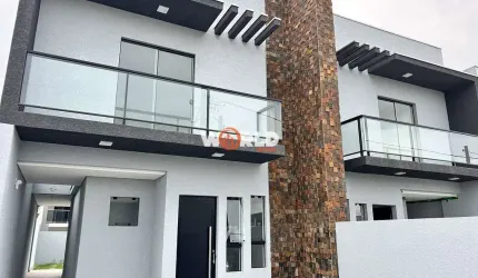 sobrado com 3 quatros e 1 suíte  pontal do parana