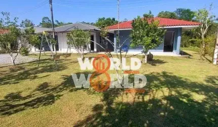 Chácara urbana 4 casas churrasqueira paranagua