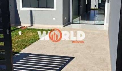 Casa com 3 dormitórios em canoas pontal do paraná