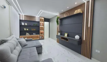 Apartamento para Venda em Santo André, Vila Scarpelli, 3 dormitórios, 1 suíte, 2 banheiros, 2 vagas