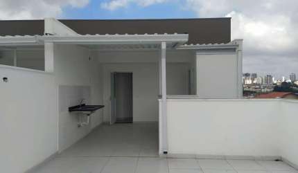Cobertura para Venda em Santo André, Jardim Ocara, 2 dormitórios, 1 suíte, 2 banheiros, 2 vagas
