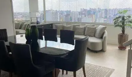 Cobertura para Locação em Santo André, Centro, 3 dormitórios, 3 suítes, 4 banheiros, 4 vagas