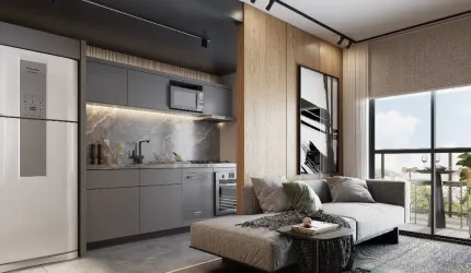 Audace - Apartamento com 3 dormitórios, 1 suíte, 1 vaga - Centro