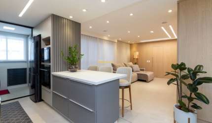 Ed Bless Cabral - 110m² privativos finamente mobiliado 3 quartos 2 vagas