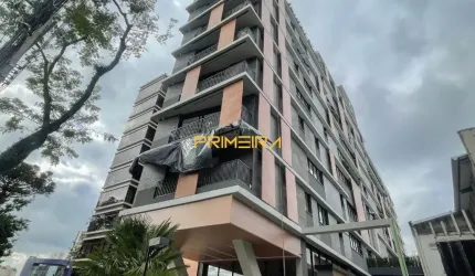 Studio Moderno no Edifício Oxygen - 1 Quarto com Sacada e Churrasqueira no Batel