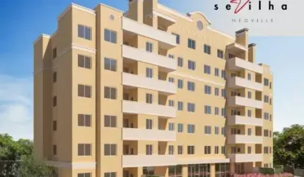 Sevilha Neoville - Apartamento 66 m², 3 Dormitórios, Bairro Novo Mundo