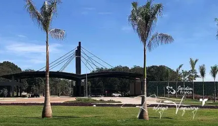 Jardins França – Terreno à venda em Goiânia com 405 m², em frente à mata e próximo à portaria