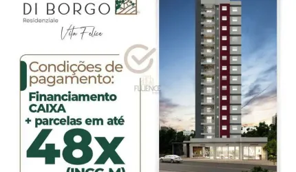 Apartamento à venda, 2 quartos, 1 suíte, 1 vaga, Borgo - Bento Gonçalves/RS