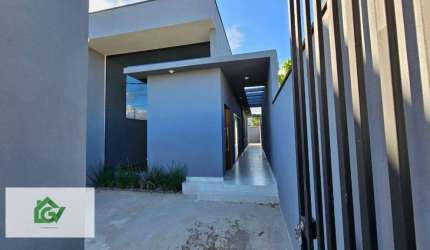Casa com 2 dormitórios à venda, 65 m² por R$ 375.000,00 - Balneário dos Golfinhos - Caraguatatuba/SP