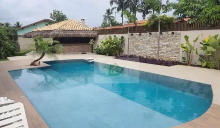 Casa com 3 dormitórios à venda, 350 m² por R$ 3.600.000,00 - Barequeçaba - São Sebastião/SP