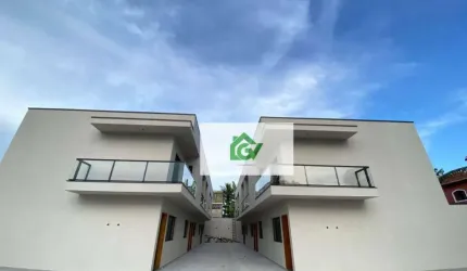 Sobrado com 2 dormitórios à venda, 88 m² por R$ 385.000,00 - Porto Novo - Caraguatatuba/SP
