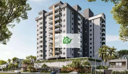 Apartamento com 3 dormitórios à venda, 84 m² por R$ 476.373 - Praia das Palmeiras - Caraguatatuba/SP