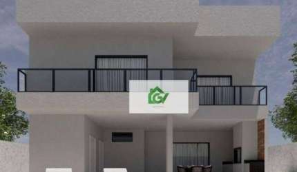 Sobrado com 4 dormitórios à venda, 280 m² por R$ 2.250.000 - Massaguaçu - Caraguatatuba/SP