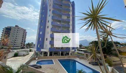 Apartamento com 3 dormitórios à venda, 83 m² por R$ 850.000,00 - Aruan - Praia do Aruan - Caraguatatuba/SP