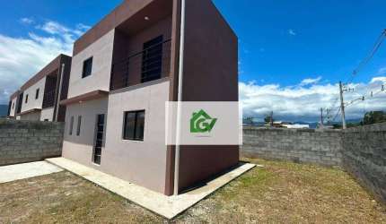 Casa com 2 dormitórios à venda, 85 m² por R$ 350.000,00 - Balneário dos Golfinhos - Caraguatatuba/SP