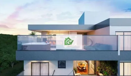 Coberturas com área útil de 195,40m² à 227,64m²