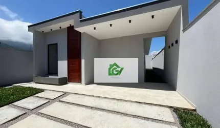 Casa com 3 dormitórios à venda, 116 m² por R$ 700.000,00 - Massaguaçu - Caraguatatuba/SP
