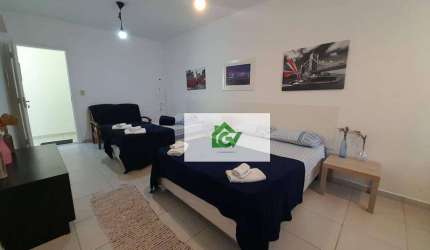 Kitnet com 1 dormitório para alugar, 30 m² por R$ 1.680,00/mês - Centro - Caraguatatuba/SP