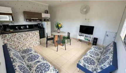 Apartamento com 1 dormitório, 75 m² - venda por R$ 300.000 ou aluguel por R$ 2.500/mês - Maranduba - Ubatuba/SP