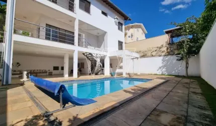 Casa em condomínio fechado com 4 quartos à venda na Rua Armando Eurico Stocco, 13, Jardim Botânico (Sousas), Campinas, 512 m2 por R$ 1.970.000