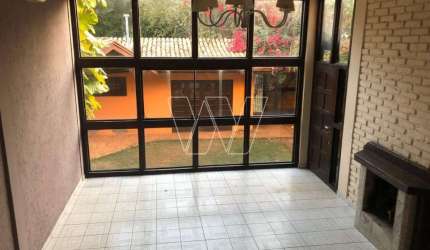 Casa em condomínio fechado com 4 quartos para alugar na Rua San Conrado, S/N, Loteamento Caminhos de San Conrado (Sousas), Campinas, 282 m2 por R$ 6.900