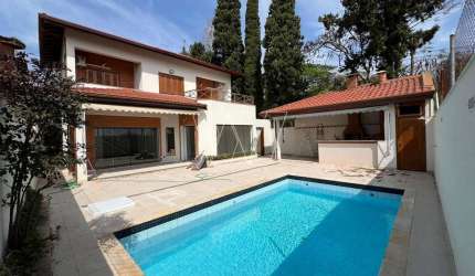 Casa em condomínio fechado com 3 quartos à venda na Rua Eliseu Teixeira de Camargo, 401, Sítios de Recreio Gramado, Campinas, 351 m2 por R$ 1.900.000