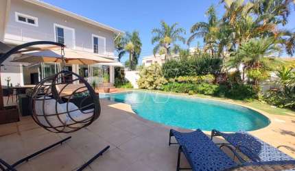 Casa em condomínio fechado com 3 quartos à venda na Rua San Conrado, S/N, Loteamento Caminhos de San Conrado (Sousas), Campinas, 377 m2 por R$ 1.870.000